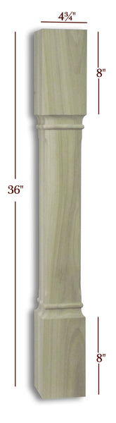 Charlotte Contemporary Massive Square Island Leg